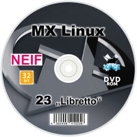 MX Linux 23 "Libretto" 32 bit auf USB-Stick